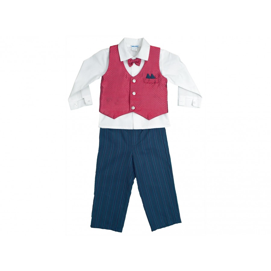 Костюм из 4-х предметов (брюки, рубашка, жилет, бабочка) (663913) Костюм из 4-х предметов (брюки, рубашка, жилет, бабочка) (663913)